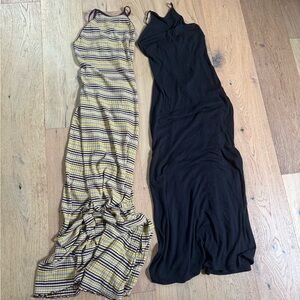 Savage X Fenty Black and Yellow Dresses